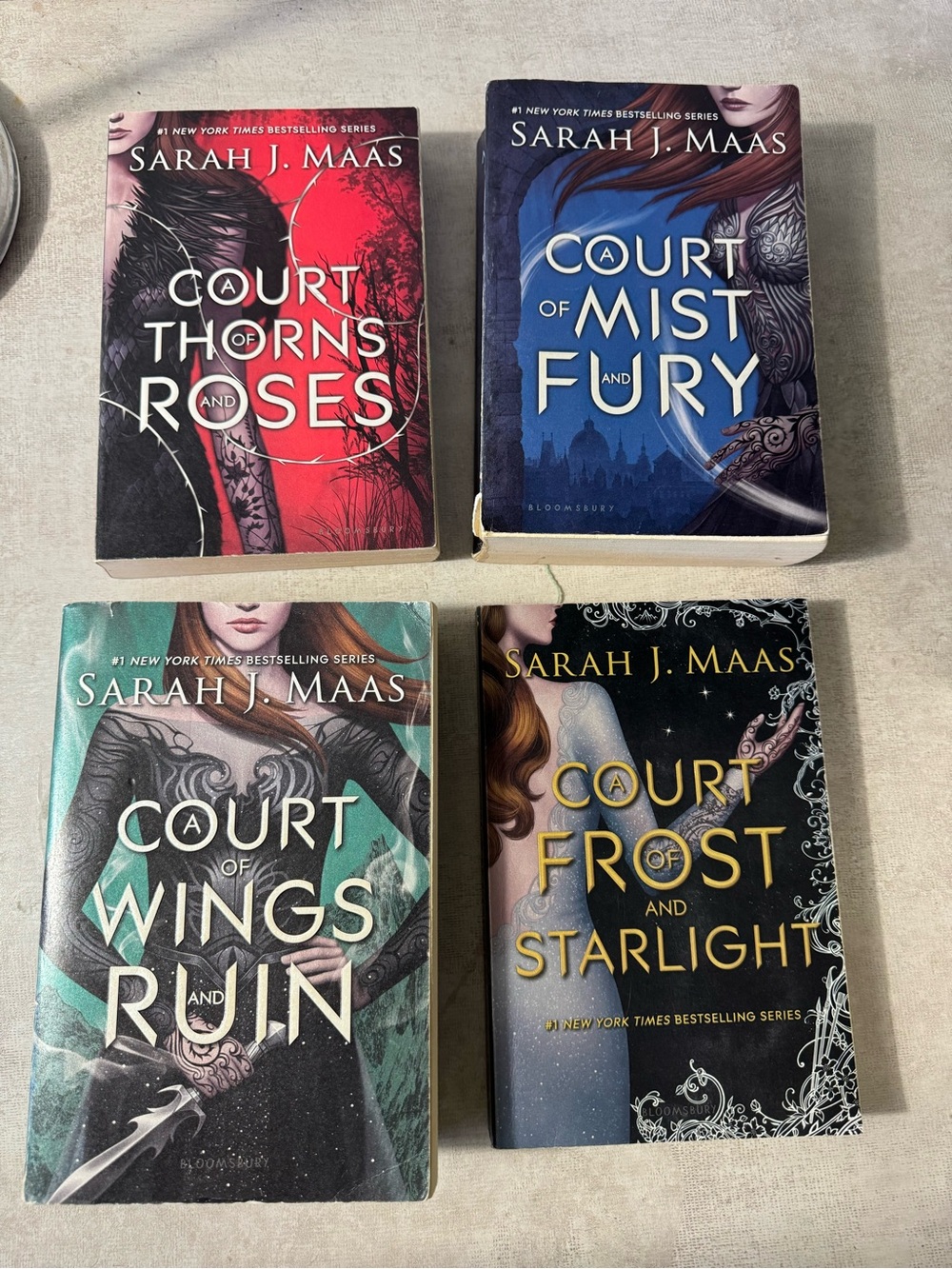 ACOTAR OOP PAPERBACK BOOK SET